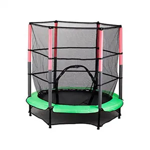 Sundow thiết kế chuyên nghiệp an toàn nhảy 55 inch Mini Trampoline với cực Bìa