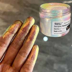 Transparentes Ultra-Shift Optisches Weiß-Chamäleon Aurora Meerjungfrau Multi-Pigmentpulver - Product Image 4