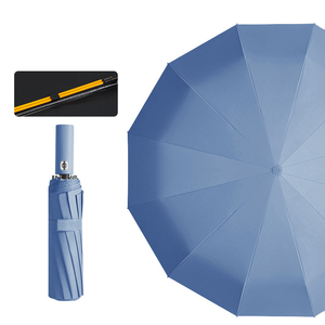 <span class=keywords><strong>Parapluie</strong></span> pliant automatique promotionnel avec logo d'entreprise, double nervures, résistant au vent, protection solaire - Product Image 4