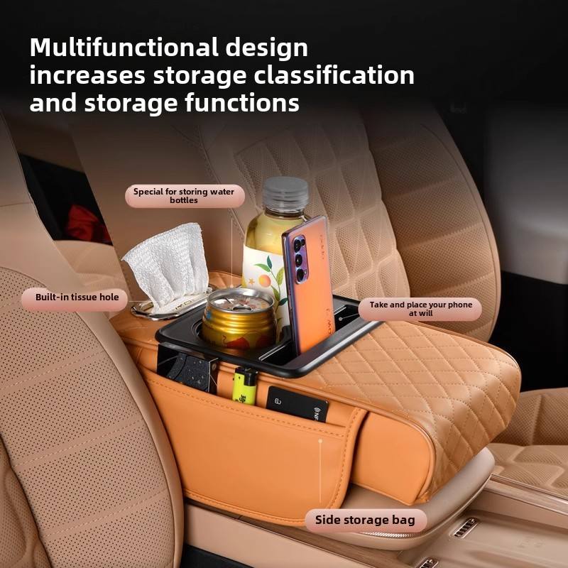 Car Armrest Box - Universal Model-Specific Storage Solutions for Ford EcoSport, Toyota Aqua, BMW F30