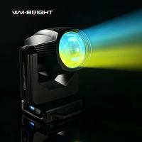 Lampu Panggung Moving Head Beam DMX512 Pola Prisma Ganda Nilai Tinggi 295W Putih + 13 Warna 16CH untuk Acara Pernikahan, Klub, DJ, Disko