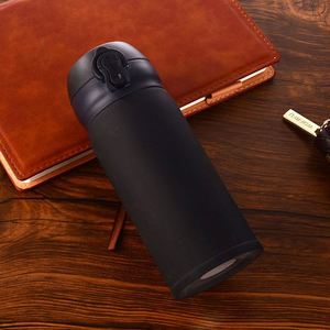 Bouteille de sport en acier inoxydable de 450 ml, à double paroi, isolée sous vide, gourde isotherme, gobelet à eau, gobelet à thé à bulles - Product Image 5