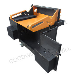 Estuche de Transporte Personalizado para Mezclador de DJ con Elevación Hidráulica para Allen&Heath ILive T80, Estuche de Transporte de Aluminio Resistente, Soporte OEM - Product Image 4