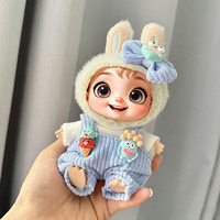 Set Aksesoris Pakaian Boneka Hewan Lucu Anti Air Berbahan Nanopartikel, Desain Kartun, Unisex, Cocok untuk Semua Usia, Hadiah
