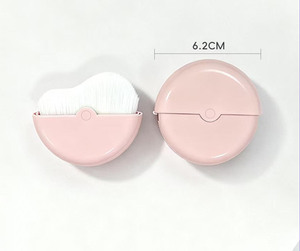 Rotatif à 180° °   Pinceau correcteur, blush et fond de teint avec capuchon anti-poussière, pinceau de maquillage sans couture personnalisé - Product Image 4