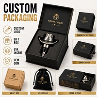 Bouchon de bouteille de vin en forme de tête de dragon, verseur en alliage de zinc, accessoire de bar, cadeau, OEM, ODM, souvenir promotionnel