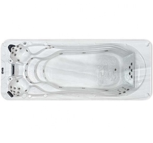 Fiber de verre spa <span class=keywords><strong>piscine</strong></span> enterrée <span class=keywords><strong>piscine</strong></span> spa de nage 6 m spas de nage - Product Image 1
