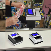 EC500 Portable 100% détecteur de lumière de billets de banque multi-devises précis 30 + détecteurs de monnaie dans le monde entier détecteurs de monnaie en plastique