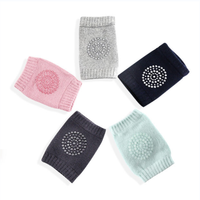Genouillères antidérapantes en coton pour bébés et tout-petits, vente en gros d'usine