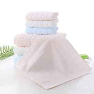 Toalla 100% Algodón Puro 70*140cm Tejido Jacquard Color Sólido Antibacteriana Hipoalergénica Ecológica Suave Absorbente - Product Image 3