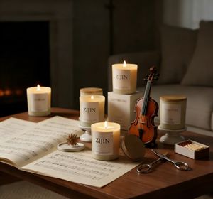 <span class=keywords><strong>Velas</strong></span> Aromáticas Hechas a Mano de Larga Duración, Tamaños Surtidos, Logotipo Personalizado, Tapa de Madera, Cera Natural, Fragancia Aromática, para Hogar, Spa, Hotel, Pascua - Product Image 5