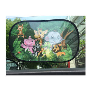 2pcs pare-soleil de voiture pour bébé Static Cling Side Window shield Blocking sunlight Keep cool - Product Image 1