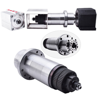 Moteur de broche pour machine-outil CNC BT30/40/50 à entraînement direct pour perçage, taraudage et fraisage, et broche ATC BT30 à entraînement par courroie