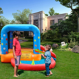 Brincolín Inflable para Interiores, Casa de Brinco para Niños con Piscina NBHL-020, Brincolines Inflables en Oferta - Product Image 5