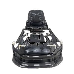 Kit carrosserie en fibre de carbone style <span class=keywords><strong>TOP</strong></span> <span class=keywords><strong>SECRET</strong></span> pare-chocs avant pare-chocs arrière pour <span class=keywords><strong>GTR</strong></span> R35 <span class=keywords><strong>TOP</strong></span> <span class=keywords><strong>SECRET</strong></span> pour kit carrosserie - Product Image 1