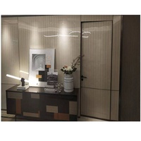 Panneau de plaquage en résine au design unique, décoration murale de la chambre à coucher