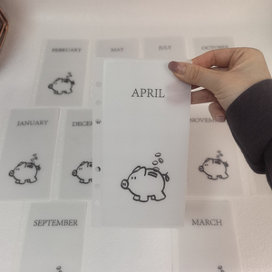 Bán buôn biểu tượng tùy chỉnh PP không thấm nước nhiều lớp tiền mặt ctuffing túi tiền Matte A6 tiền mặt phong bì - Product Image 6