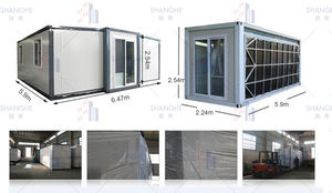 SH amueblado plegable casa <span class=keywords><strong>barata</strong></span> <span class=keywords><strong>piscina</strong></span> 2 dormitorio contenedor pequeñas casas portátiles prefabricadas en Tanzania diseño - Product Image 5