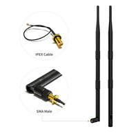 Antenne WiFi en caoutchouc de haute qualité 2.4G 5.8G lora 868mhz 915mhz gsm 4g antenne en caoutchouc omnidirectionnelle antenne wifi