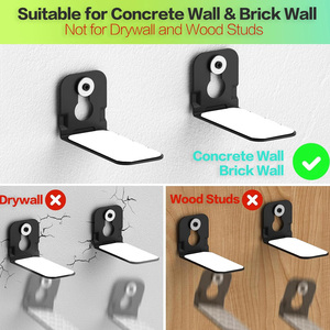 Soportes <span class=keywords><strong>de</strong></span> Pared para <span class=keywords><strong>Barra</strong></span> <span class=keywords><strong>de</strong></span> <span class=keywords><strong>Sonido</strong></span>, Kit <span class=keywords><strong>de</strong></span> Montaje Universal para <span class=keywords><strong>JBL</strong></span>, Samsung, Song, Bose, Vizio, TCL, <span class=keywords><strong>Barra</strong></span> <span class=keywords><strong>de</strong></span> <span class=keywords><strong>Sonido</strong></span> Larga, Anti-caída, Almacenamiento - Product Image 6