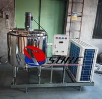 Ligne de production d'eau gazeuse de petite capacité, machine à eau gazeuse, ligne de production de boissons gazeuses, prix