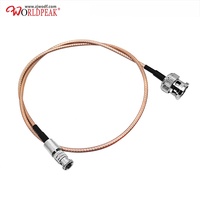 Montaje de cable RF BNC macho a mini BNC para RG179 75ohm 3G/6G HD SDI Video CCTV Seguridad ecurity Cámara Cables