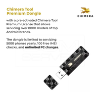 2025 NOUVEAU Dongle Chimera Original Chimera Pro Tool (Authentificateur) avec Licence 12 Mois pour Modules Samsung Activer