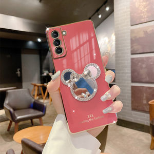 Funda de lujo con purpurina y efecto espejo para <span class=keywords><strong>Samsung</strong></span> <span class=keywords><strong>Galaxy</strong></span> S22 S23 Ultra S21 <span class=keywords><strong>S20</strong></span> <span class=keywords><strong>FE</strong></span> Plus S10 A82 A72 A73 A71 A53 A52 A50 A32 A22 5G - Product Image 2