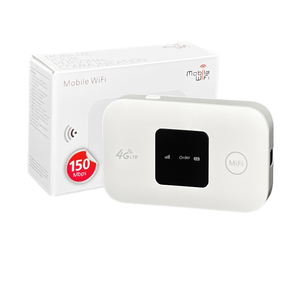 Mokweir Mf800 Đen 4G Di Động Wifi Di Động Mifi Xe Plug-Trong Thẻ LTE <span class=keywords><strong>Router</strong></span> 802.11AC 4 Ăng Ten Mtk6737 Chipset - Product Image 1