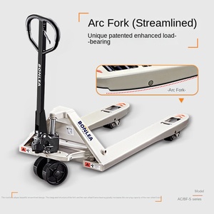Xe nâng tay thủy lực chất lượng cao, tải trọng <span class=keywords><strong>2500kg</strong></span> (3 tấn), dùng cho di chuyển hàng hóa trong trang trại và nhà máy - Product Image 5