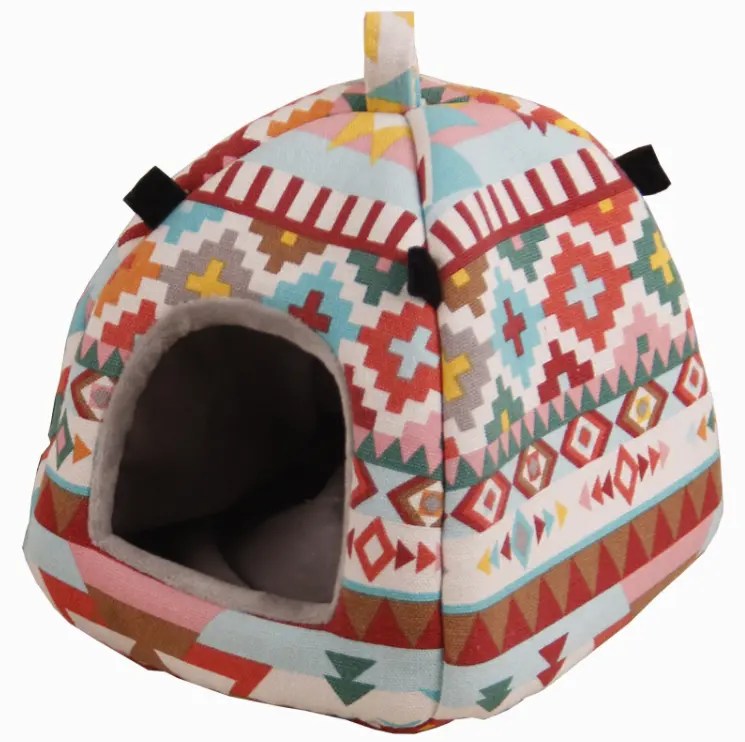 Pet House Yurt Shape Chinchilla Hedgehog Guinea Pig Bed Accessories Hamster Cage.