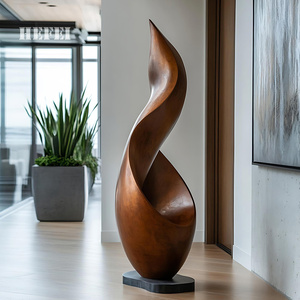 Otel/restoran/ofis için Metal sanat heykelleri-soyut büyük dekor-özelleştirilebilir - Product Image 2