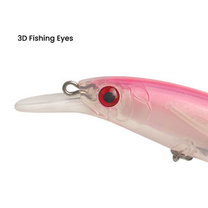 Оптовая продажа, 10, 4 см13,4 г, искусственные жесткие приманки, рыболовные приманки, приманки для рыбной ловли, с 3D-глазками - Product Image 3