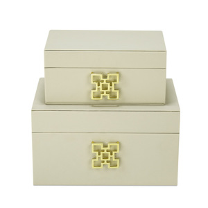 Thiết Kế Mới Trang Chủ/Văn Phòng Trang Trí MDF Gỗ Và Hộp Lưu Trữ Da <span class=keywords><strong>PU</strong></span> - Product Image 6