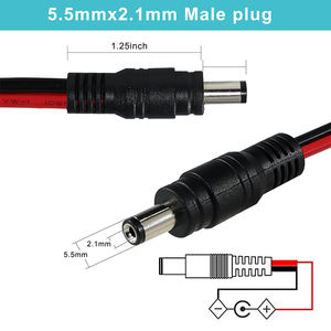 SPT-2 18AWG 16AWG DC-Netz kabel mit abgestreiften verzinnten Enden Kupferdraht für LED-Treiber CCTV-Kameras Elektronik - Product Image 3