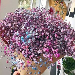 ดอกยิปโซฟิลลาแห้งแบบธรรมชาติ กิ่งดอกยิปโซฟิลลาสัมผัสเหมือนจริง สำหรับตกแต่งงานแต่งงาน - Product Image 5