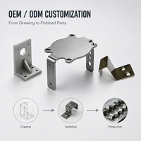 Supports de montage en tôle sur mesure OEM, découpe laser, pliage, soudage, acier au carbone, acier inoxydable, pièces de support