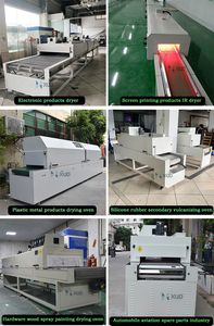 ماكينة تجفيف الحبر الصغيرة في نفق 500C بدرجة حرارة عالية، فرن نفقي بطلاء المقلاة غير لاصق - Product Image 5