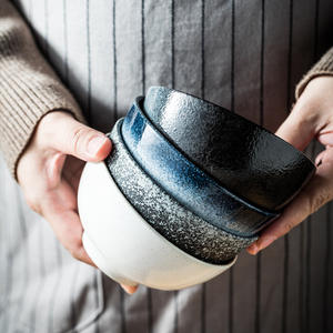 Tazón de arroz de cerámica de estilo japonés <span class=keywords><strong>Sushi</strong></span> <span class=keywords><strong>Ramen</strong></span> cocina cuencos de sopa comedor ensaladera Hotel desayuno vajilla - Product Image 5