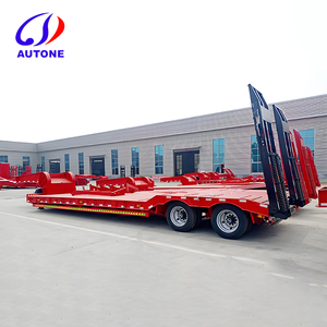60ton 100ton 12 bánh xe lowboy lowbed Trailer loader lowbed xe tải thấp giường Trailer thấp nền tảng bán Trailer - Product Image 5