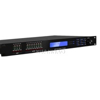 Processeur de signal audio DSP480 avancé, unité numérique 4x8, ajuste le délai, la fréquence et le volume pour chaque sortie audio