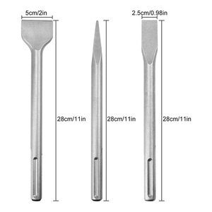 Dz 6-delige <span class=keywords><strong>Sds</strong></span> Max Beitel Set Staal Metselwerk Betonnen Boor <span class=keywords><strong>Bits</strong></span> Met Dubbele Fluit Twist Molen Verwerking - Product Image 2
