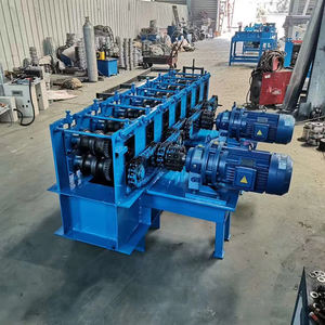 Herstellung hochwertige automatische einmotorige biegsame ovale Rohr-/Rohrkühlrollenformmaschine - Product Image 1