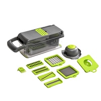 Multifunctionele Nieuwe Aankomst 15 In 1 Handheld Groentesnijder Uiensnijder Aardappelschiller Keukenfruitsnijder Groentehakselaar