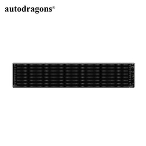 Panneau LED matriciel programmable RGB pour voiture Autodragons 898 x 192 mm, avec animation LED, pour camion - Product Image 3
