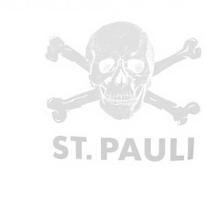 Drapeau rectangulaire FC St. <span class=keywords><strong>Pauli</strong></span> Rainbow Skull pour les matchs de football - Product Image 1