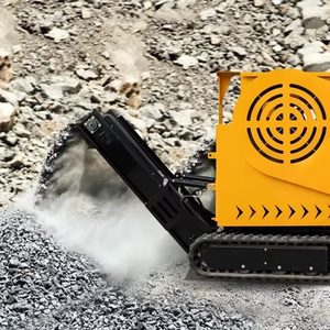 Trituradora de Mandíbulas Móvil de Alta Productividad con Motor AC, Aprobada por CE y EPA, para Aplicaciones en Minas de Piedra, Máx. 3-10 t/h - Product Image 2