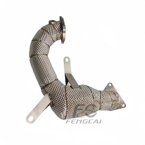 Tuyau d'échappement haute performance en acier inoxydable pour <span class=keywords><strong>Renault</strong></span> <span class=keywords><strong>Megane</strong></span> RS 2.0T 2010-2016 avec collecteur isolé pour amélioration de la puissance - Product Image 6