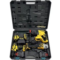 HIERKIN Perceuse sans fil sans balais 18V 24V de haute qualité, ensemble d'outils électriques, kit de tournevis multi-outils avec batteries OEM personnalisables