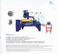 Machine de moulage rotatif à ruban à tête réglable et vitesse variable pour revêtement en polyuréthane, vente chaude en Chine, fournie directement par l'usine